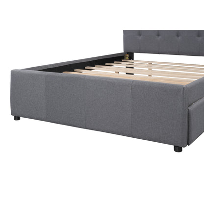 Ulpholstery Bed (Trundle and Rails)