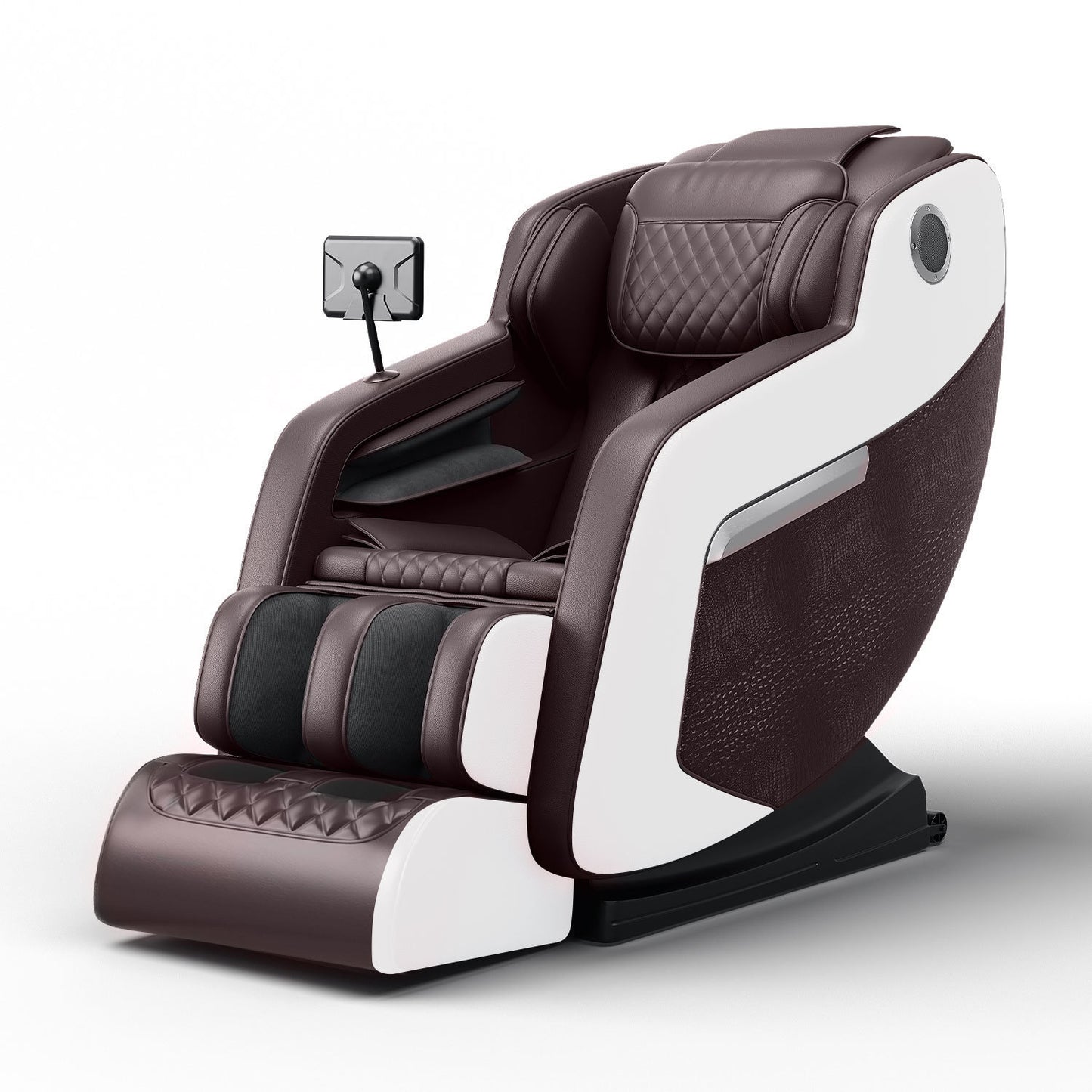 Massage Chair,Full Body Zero Gravity Recliner with Bluetooth, Hip Heating, Foot Massage and Air Massage System for Home Office, for mom/dad (Brown)