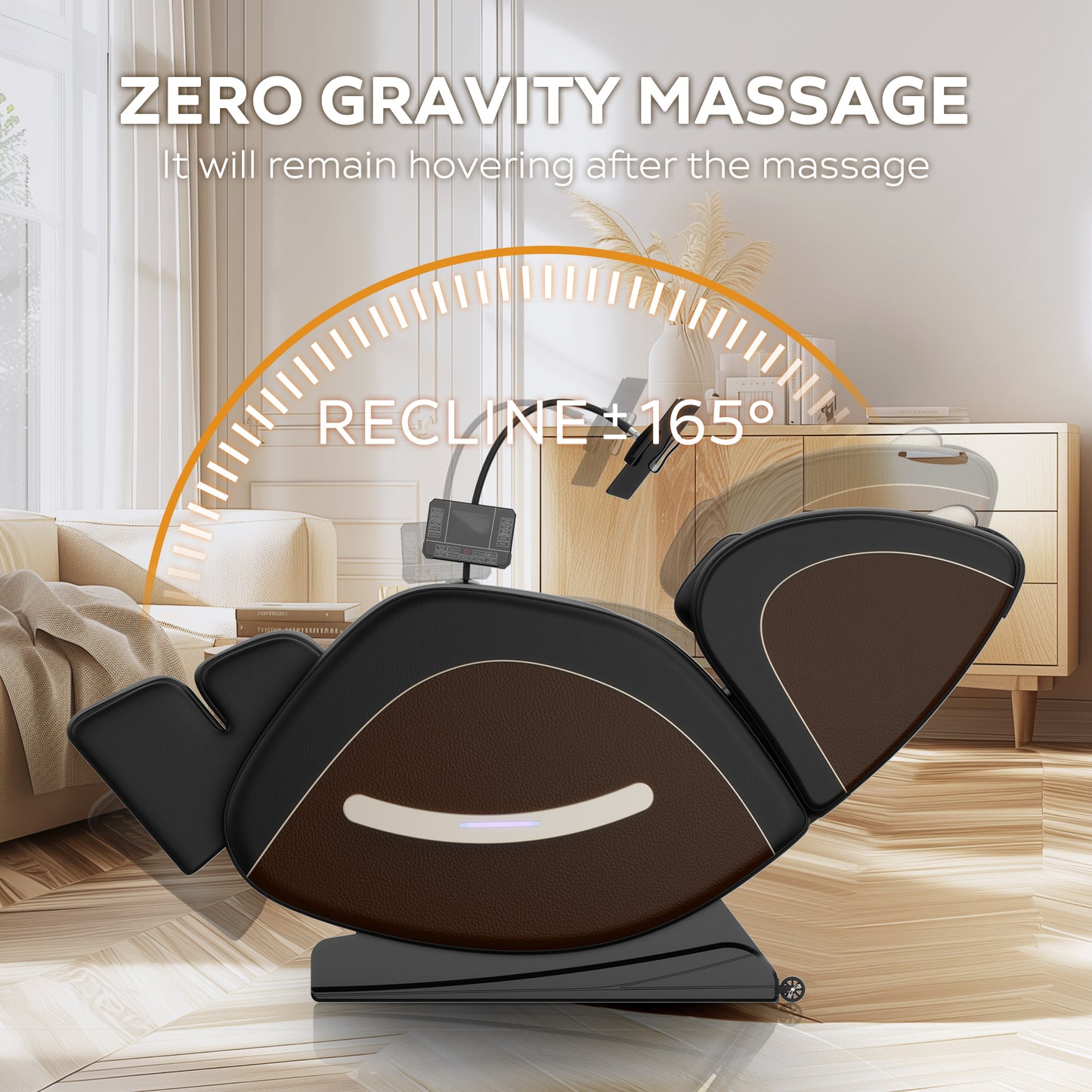 Massage Chair Recliner with Zero Gravity with Full Body Air Pressure