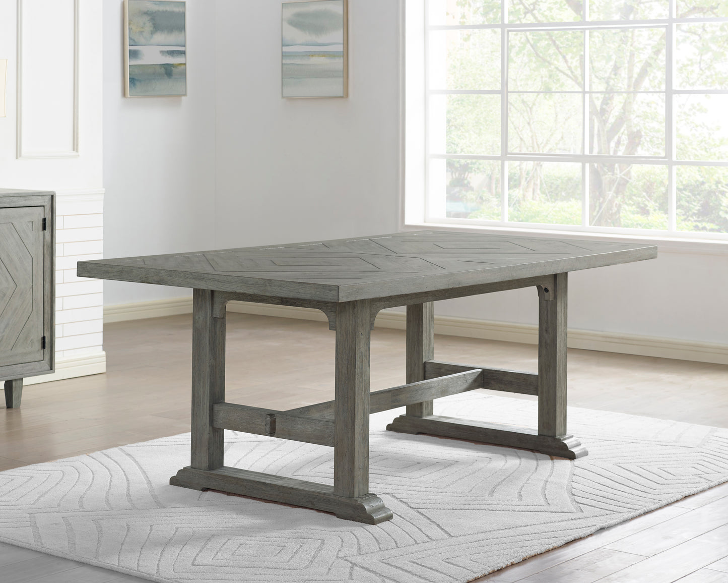 Whitford - Dining Table - Gray