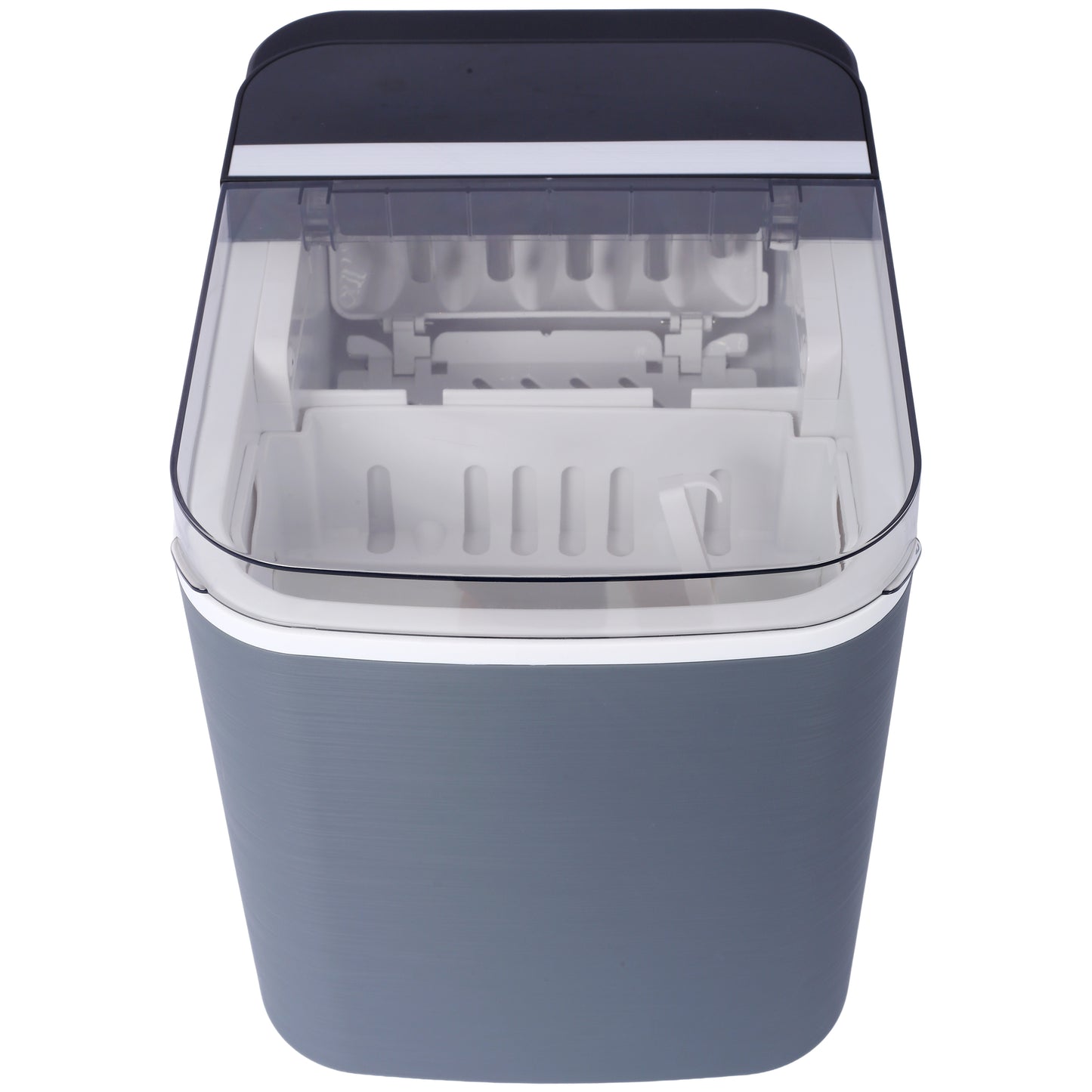 Ice Maker Countertop, Portable Ice Machine, Self-Cleaning Ice Makers with Basket and Scoop, 9 Cubes in 6 Mins, 26 lbs per Day, Ideal for Home, Kitchen,ETL and FDA certificate.