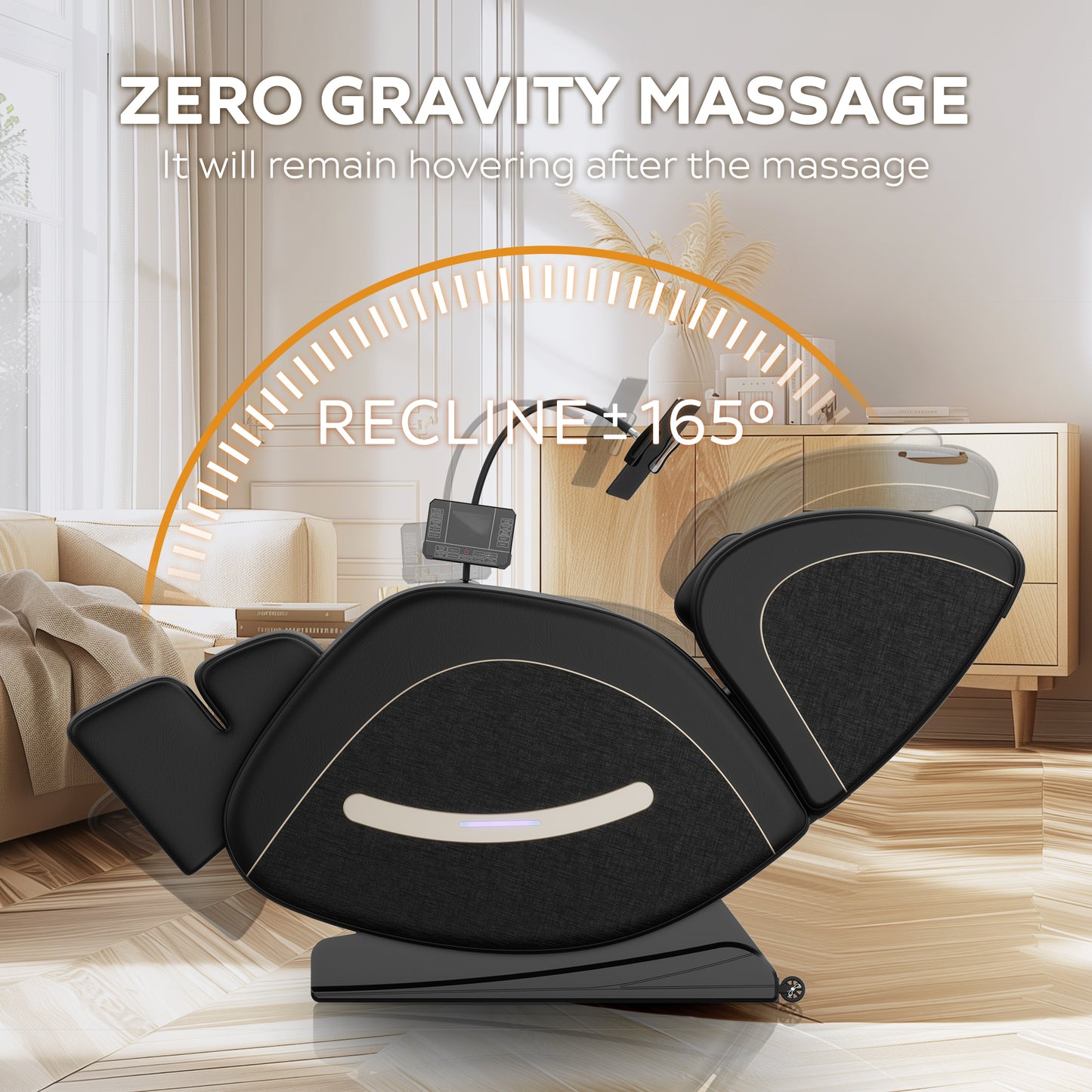 Massage Chair Recliner with Zero Gravity with Full Body Air Pressure