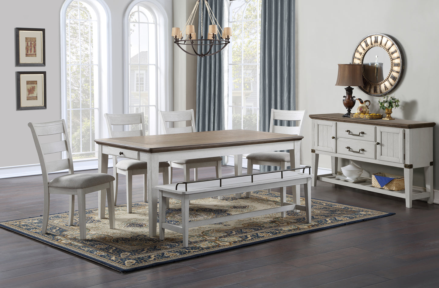 Pendleton - Dining Table - White