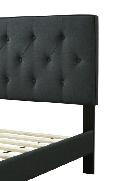 Twin Sized Tufted Bed in a Box w/ USB