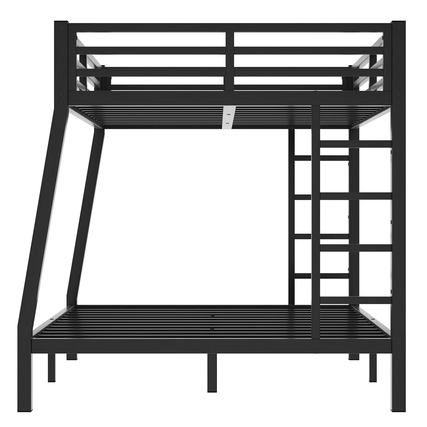 Metal Full XL over Queen Bunk Bed for Teens and Adults,Space-Saving/Noise Reduced/No Box Spring Needed, Old SKU W1307S00046