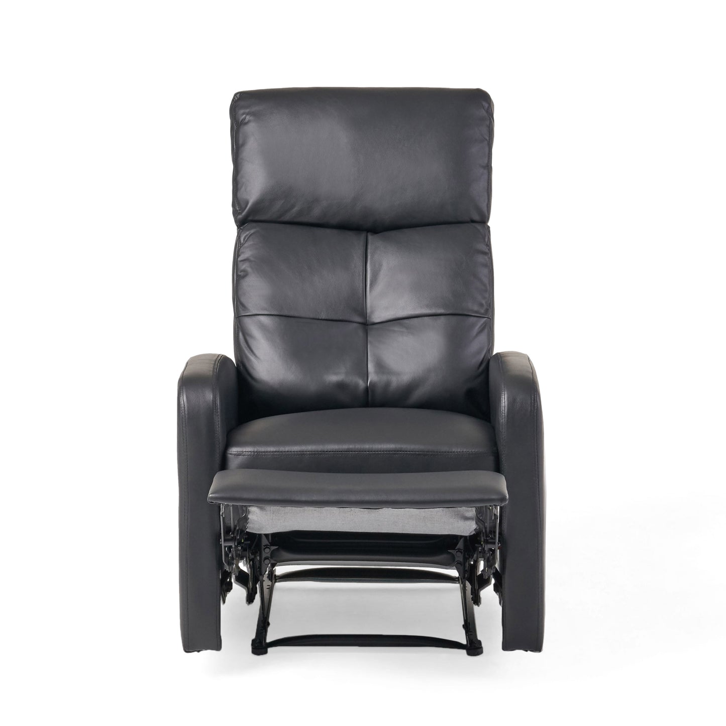 26" Wide Faux Leather Manual Standard Recliner