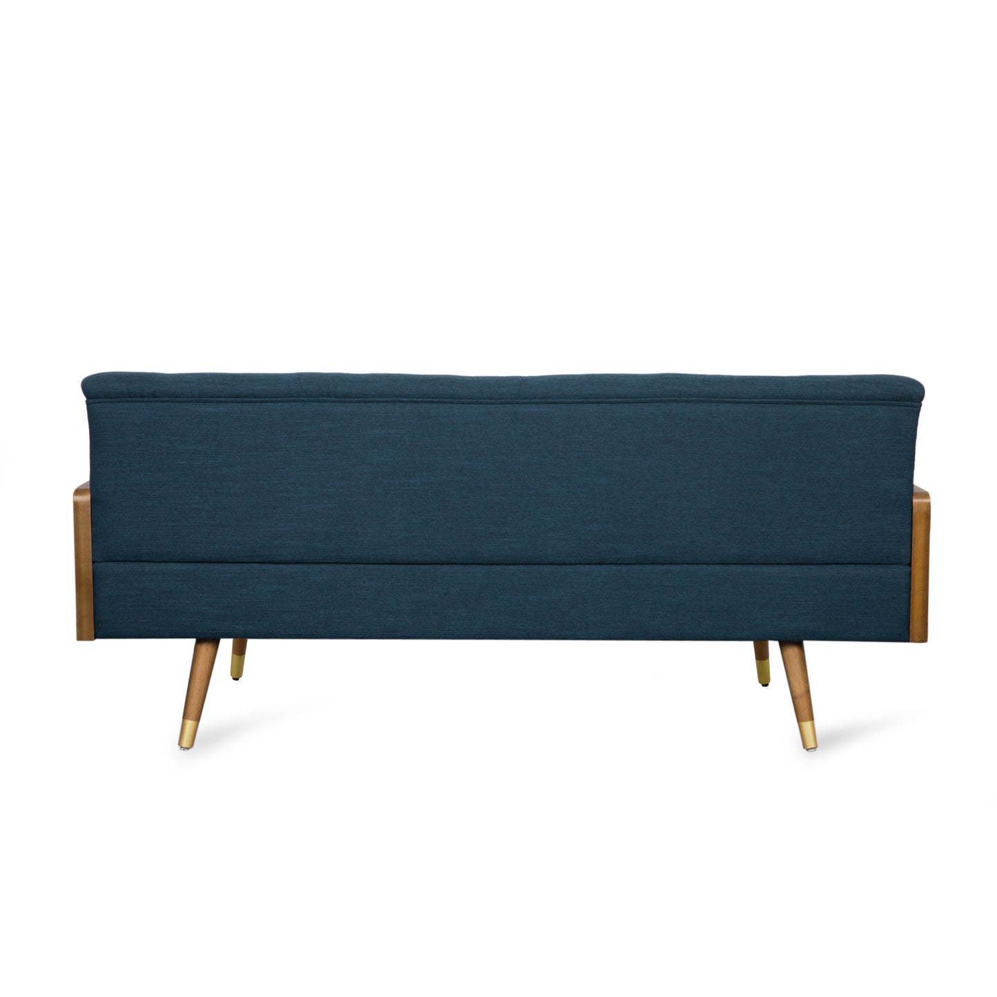 Aidan Mid-Century Modern Tufted Fabric Sofa