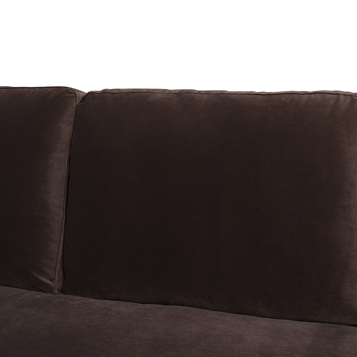 Knox 84" Modern Farmhouse Sofa, Deep Brown Performance Velvet