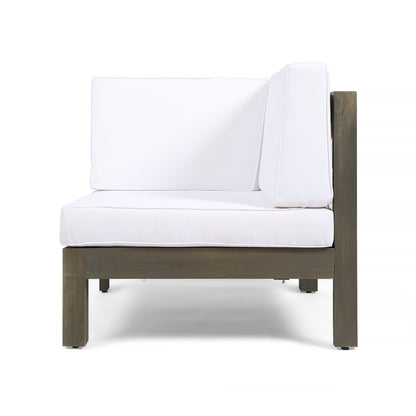 OANA 3-Piece LOVE SEAT SET WITH COFFEE TABLE, WHITE