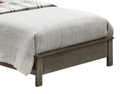 Stylish Gray Twin Bed With Versatile Design