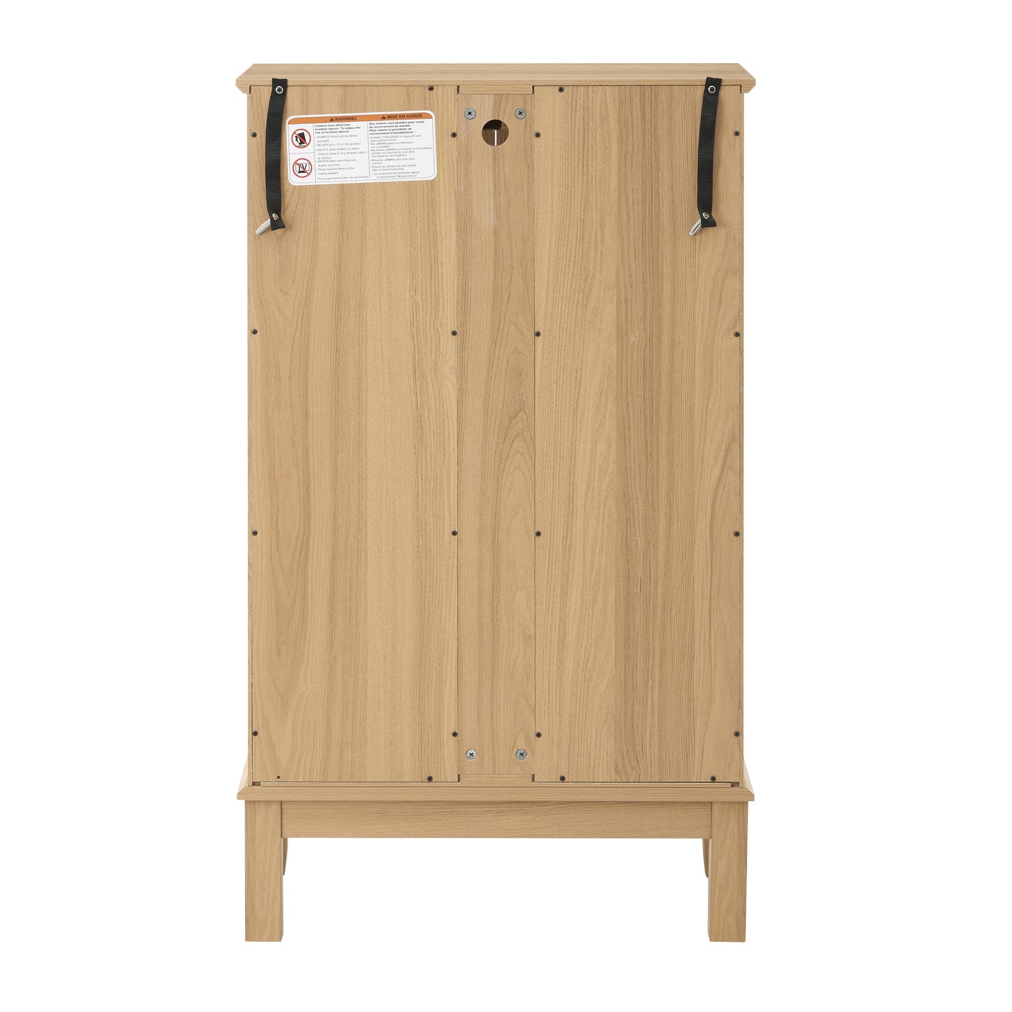 2 Doors Curio Cabinet with Tempered Glass Doors, Curio Cabinets with Mirrored Back Panel and Adjustable Shelves, Lighted Display Cabinet for Home, Office Light Bulb Included OAK