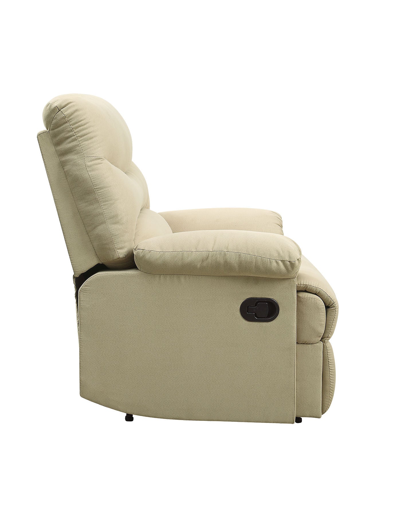 Arcadia Beige Microfiber Motion Recliner