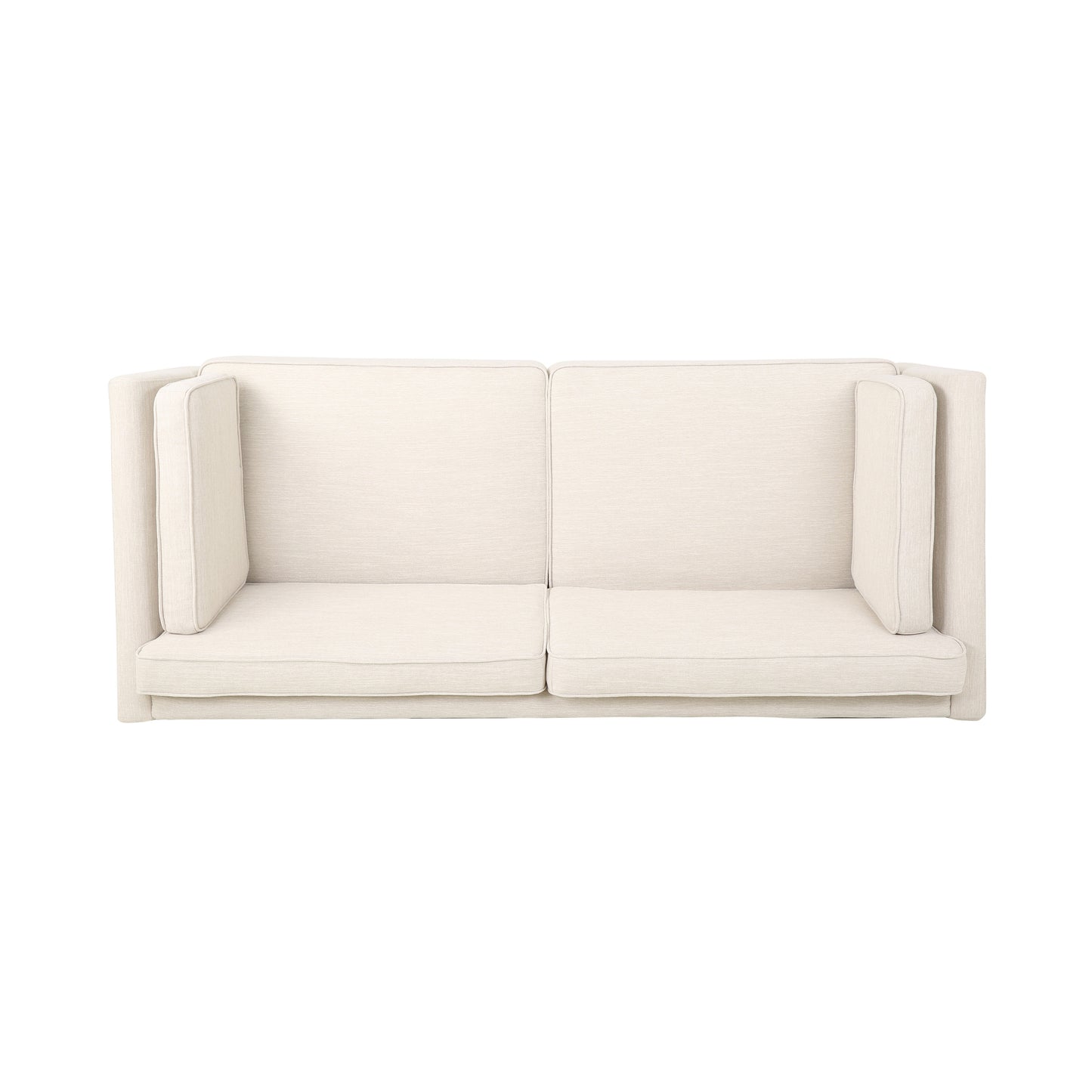 Mirod 3 Seater Fabric Sofa,with Birch Legs,Study and Living Room