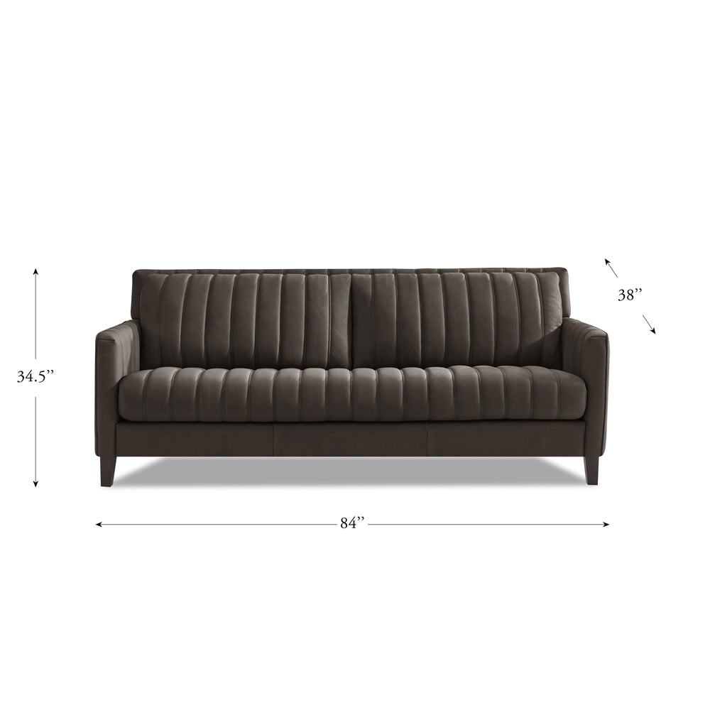 Ennis Leather Sofa