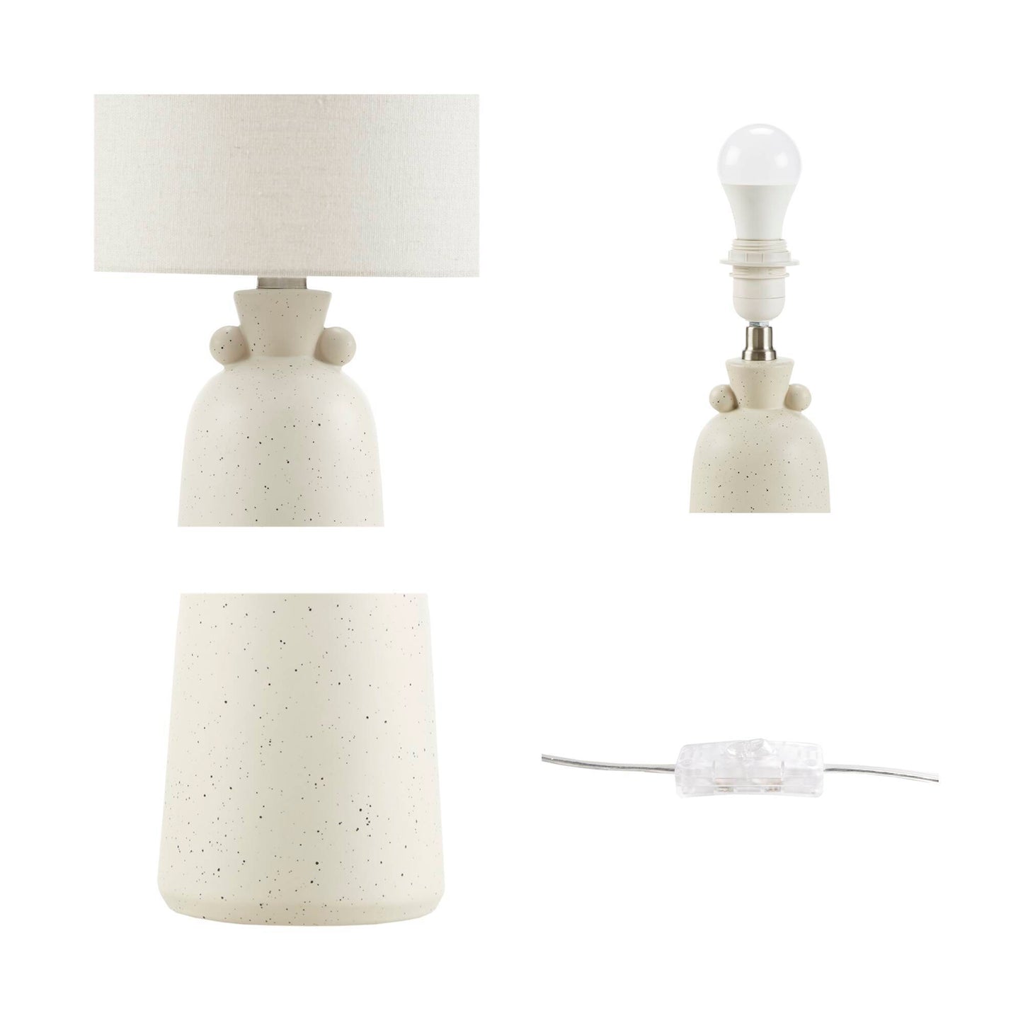 16" Ceramic Table Lamp