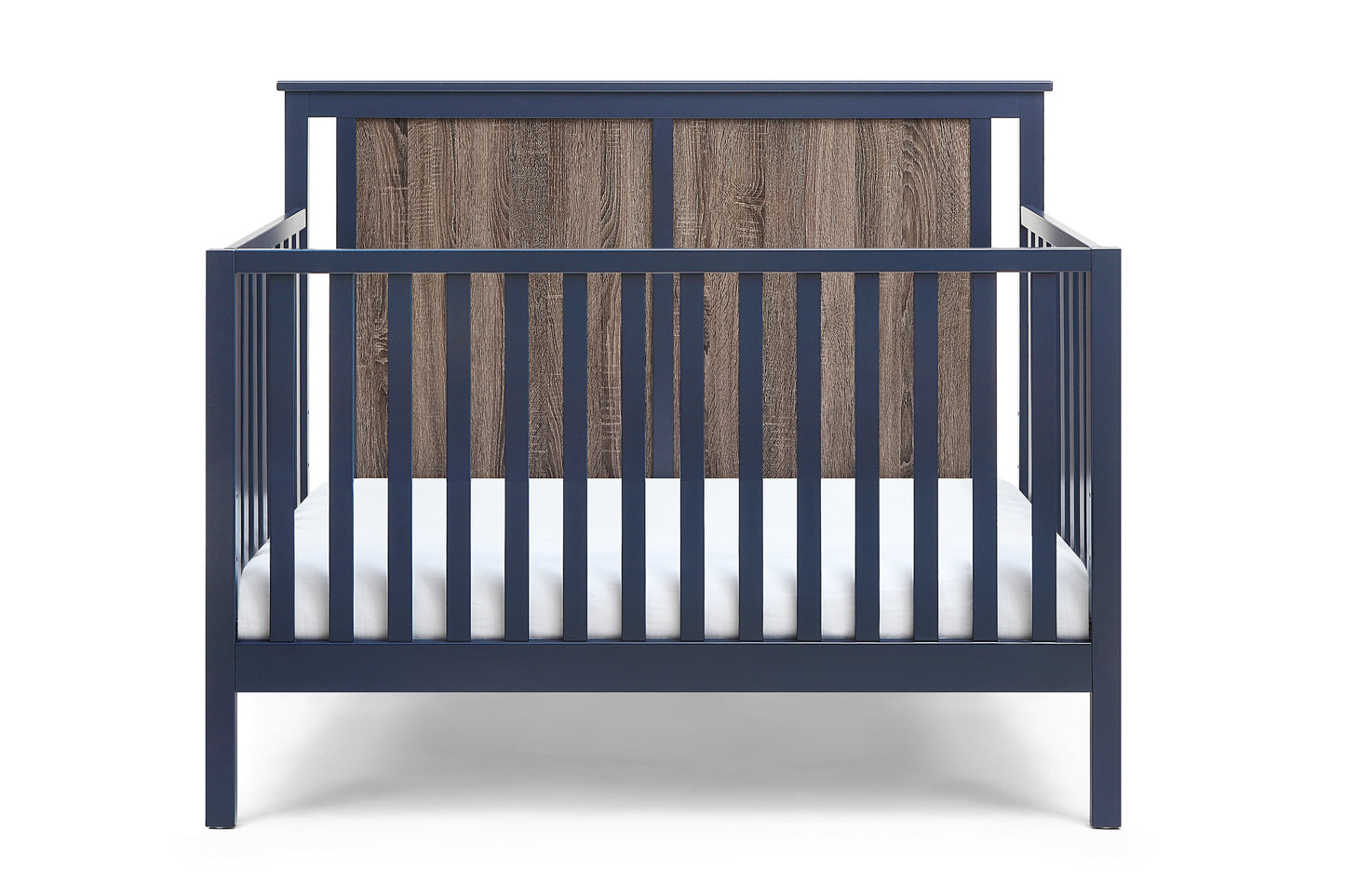 Connelly 4-in-1 Convertible Crib Midnight Blue/Vintage Walnut