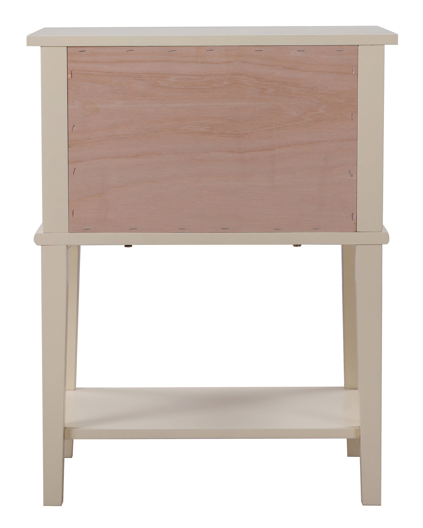 Stylish Beige Contemporary Nightstand