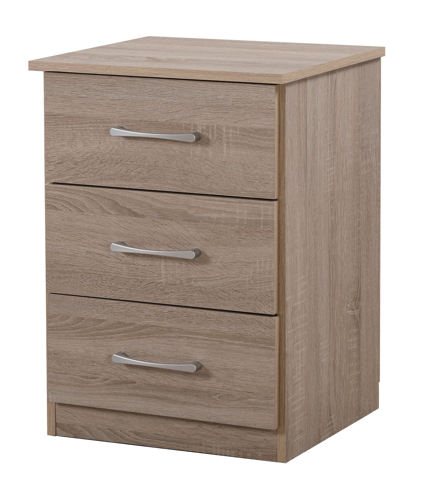 Elegant Contemporary Nightstand In Sandle Wood