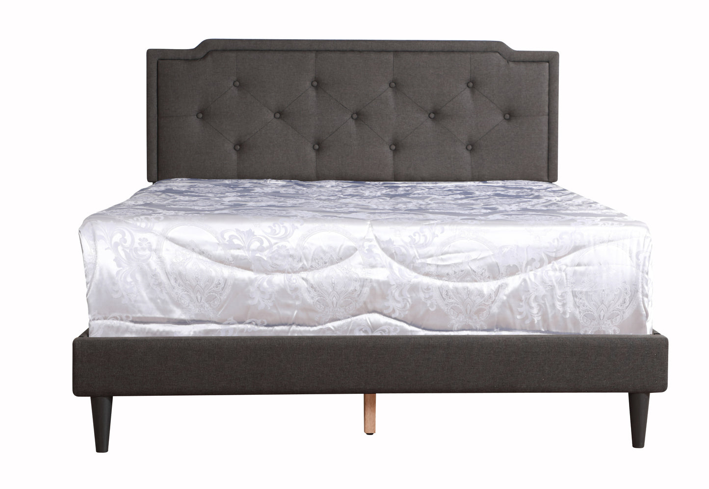 Stylish Black Full Bed With Versatile Design