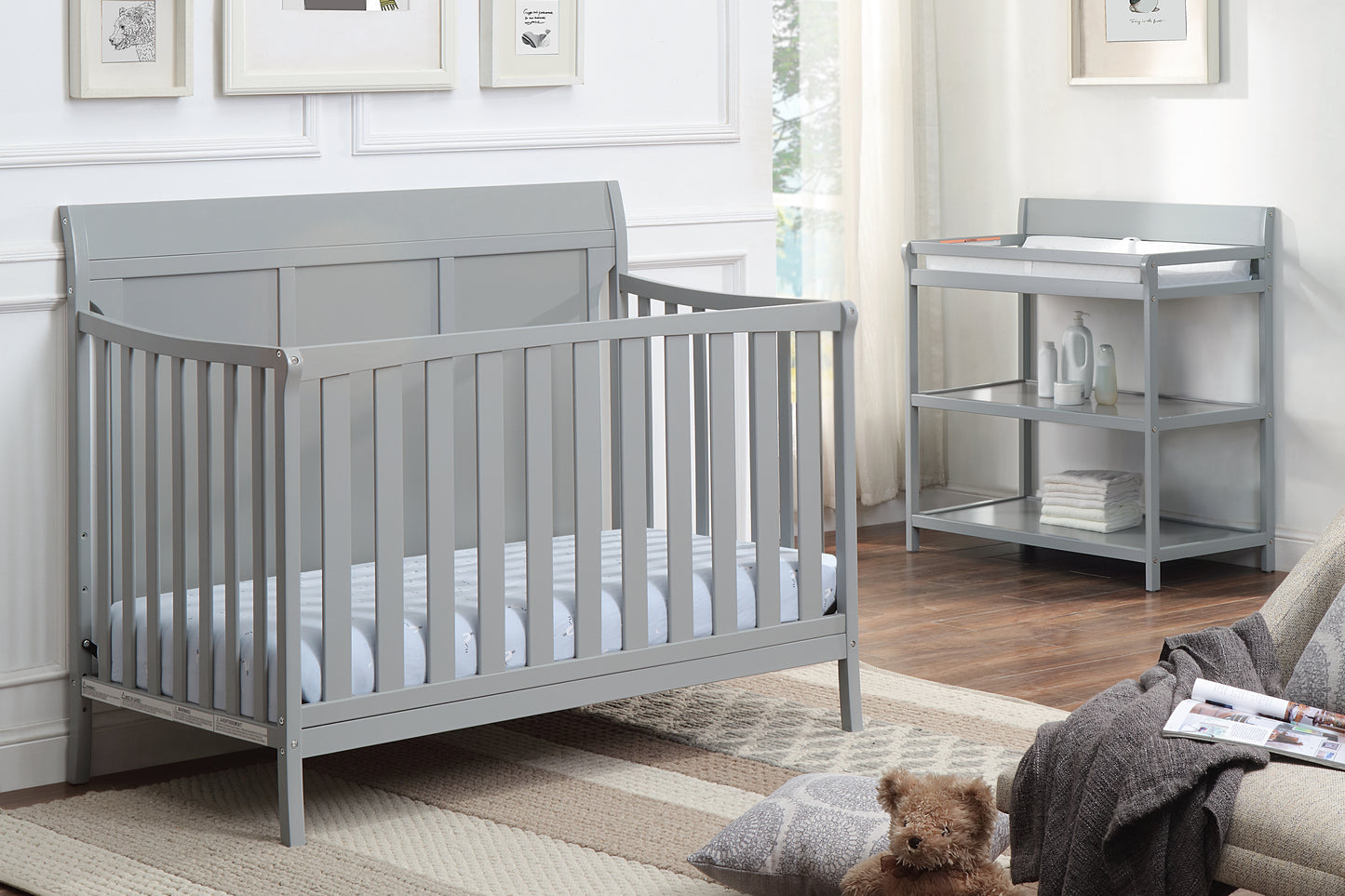 Shailee Changing Table Gray