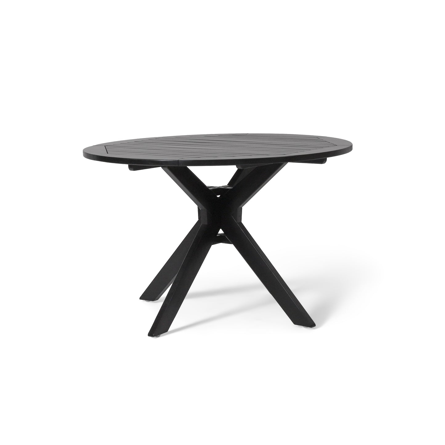 Sandee Dining Table, Round, Black