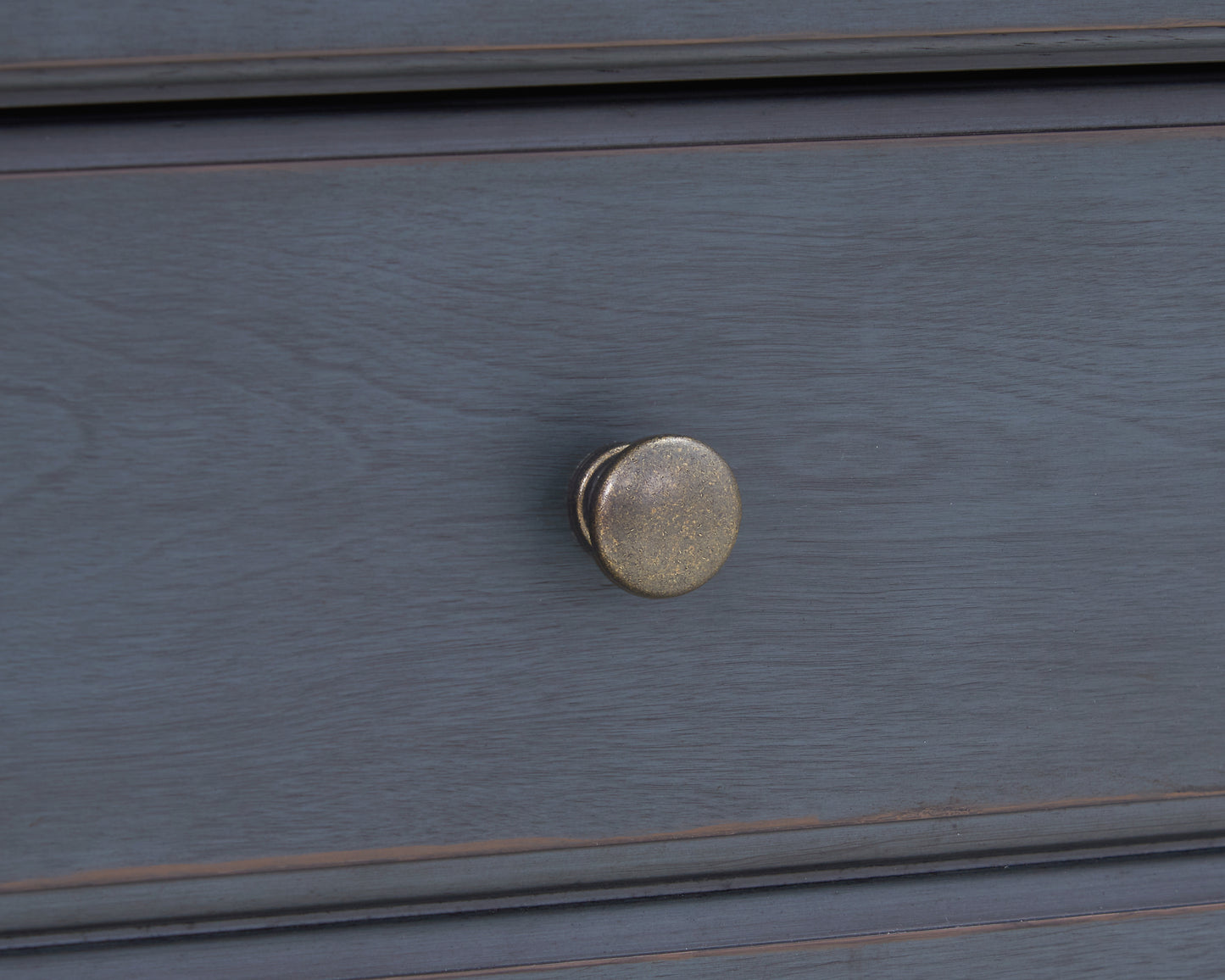 3-Drawer Nightstand, No Assembly Required, Corduroy Blue Finish