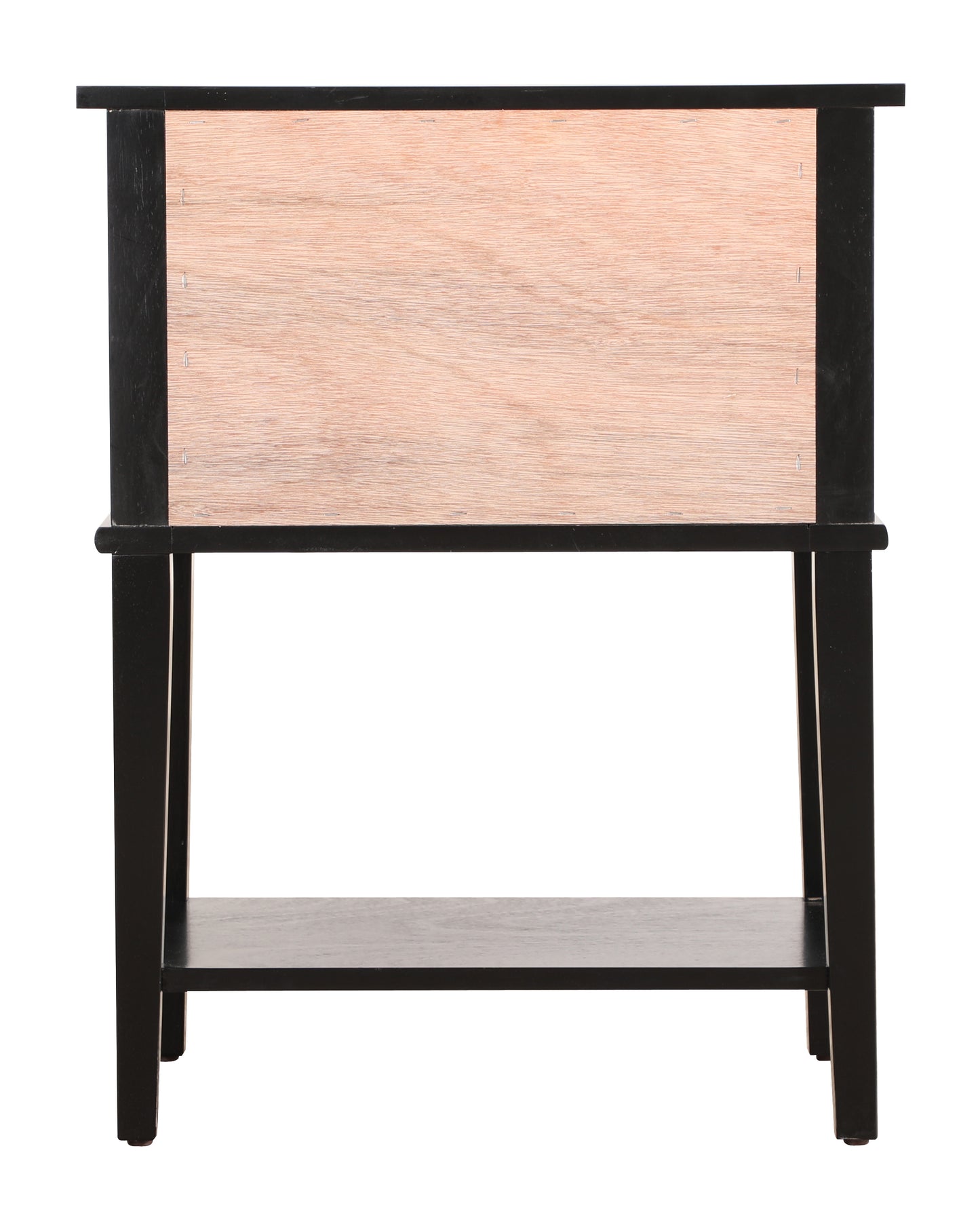 Sleek Black Minimalist Nightstand