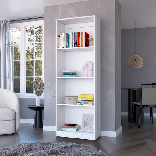 Sutton Bookcase with Tier Storage Shelves