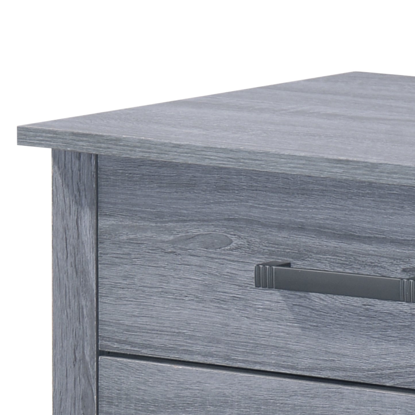 Contemporary Gray Nightstand