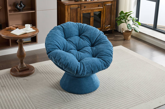 Oversized Swivel Accent Chair, 360 Swivel Barrel Chair, Papasan Chair for Living Room Bedroom