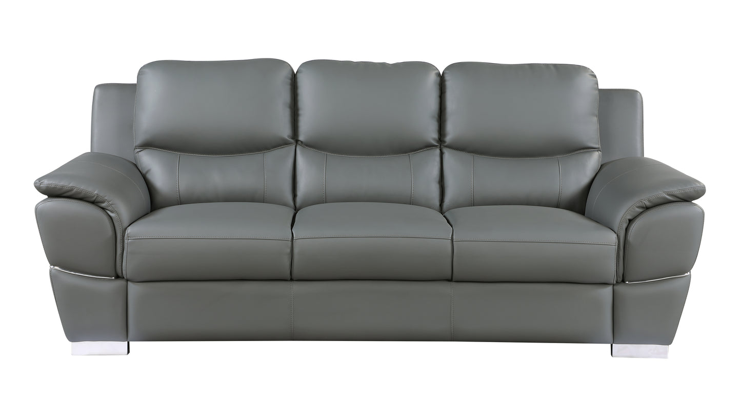 Global United Genuine Leather Sofa