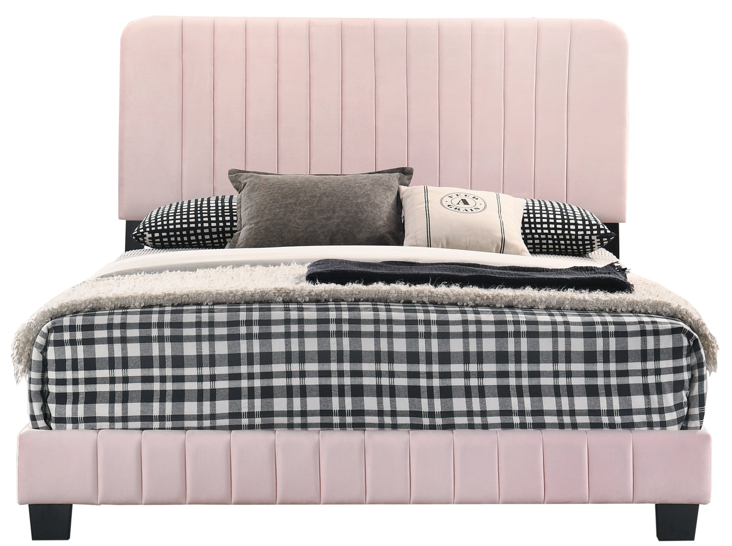 Contemporary Pink Full Bed For Modern Bedrooms