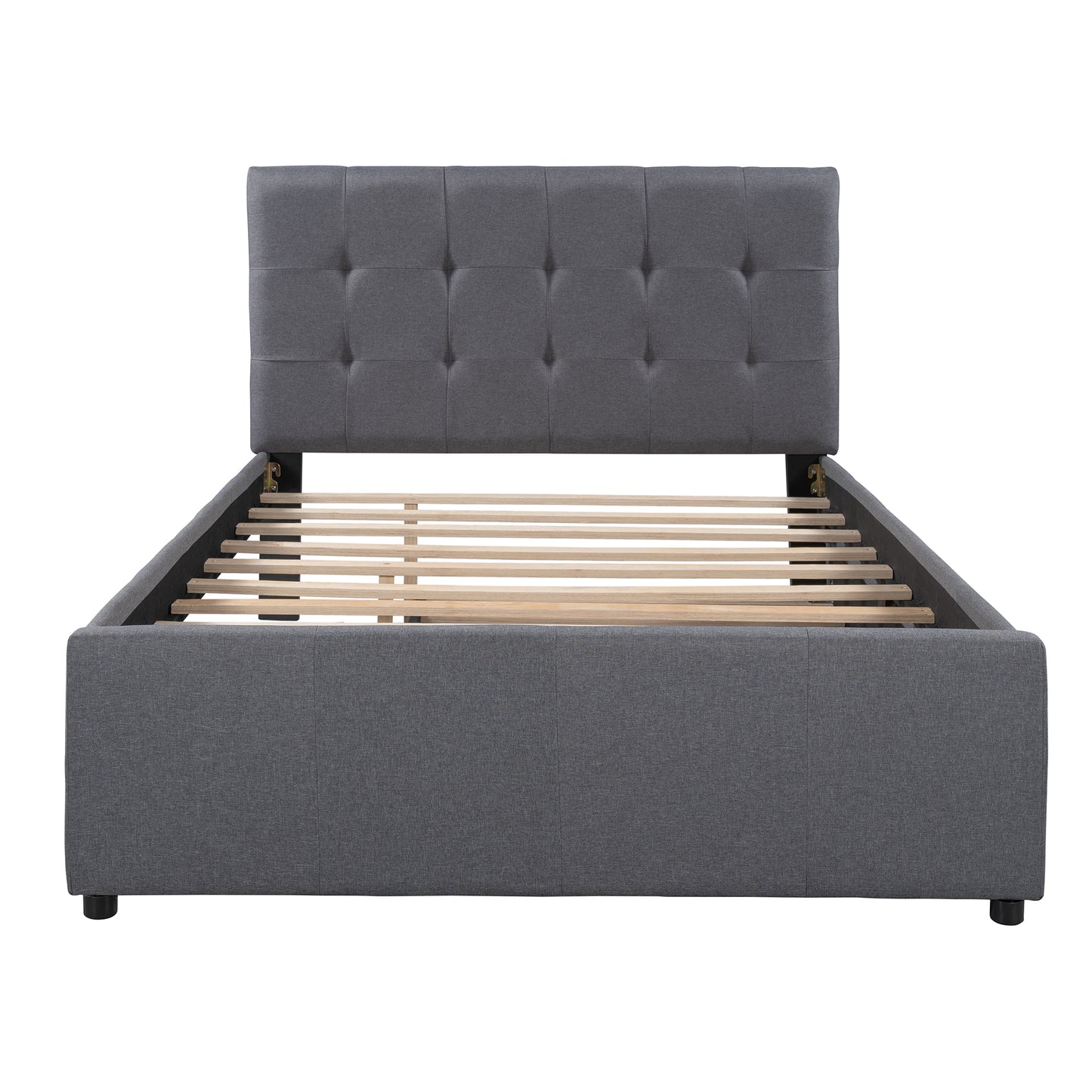 Ulpholstery Bed (Trundle and Rails)