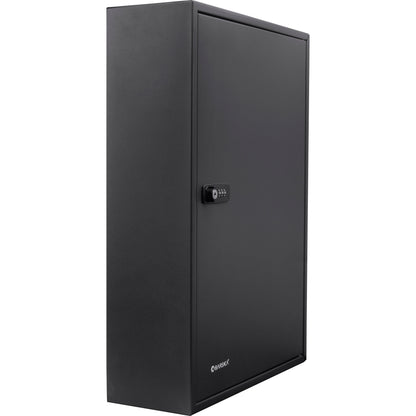 200 Key Adjustable Key Cabinet With Combination Lock Black