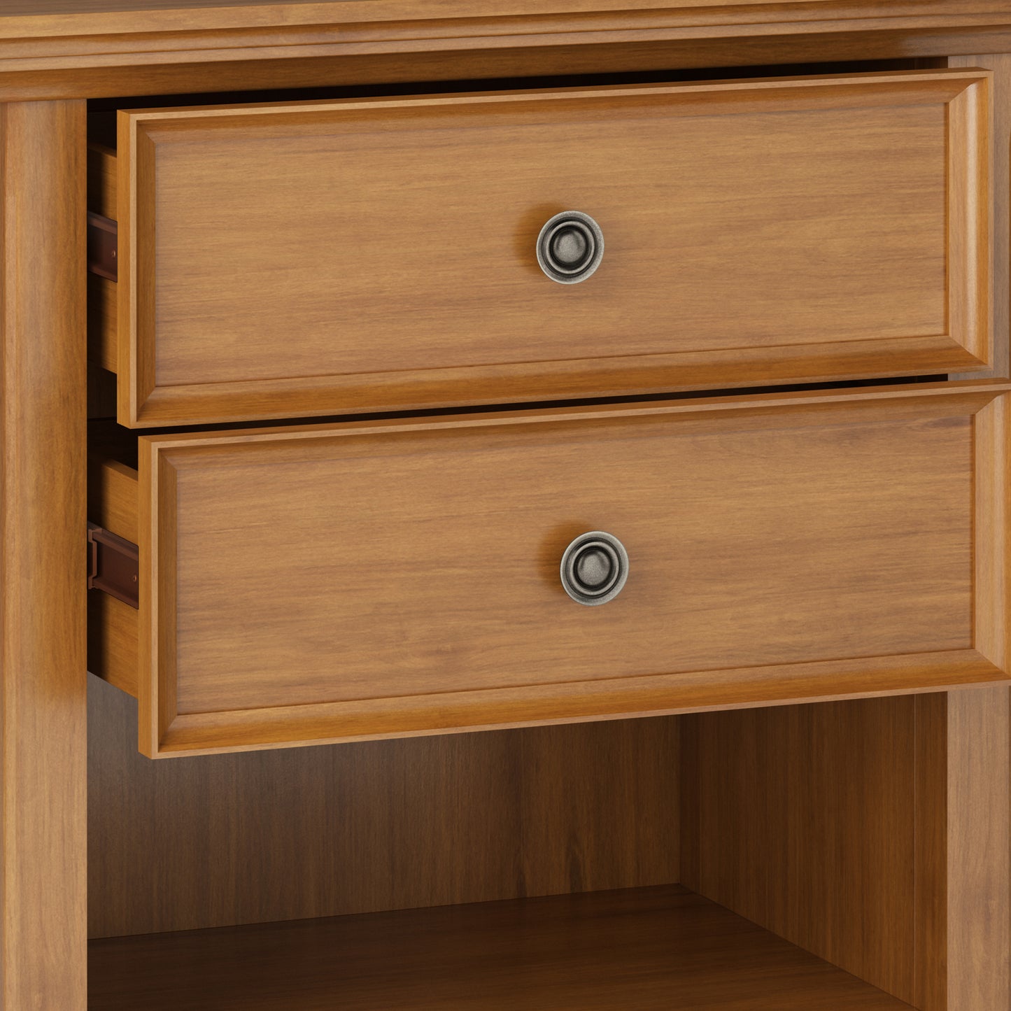 Amherst - Bedside Table - Light Golden Brown