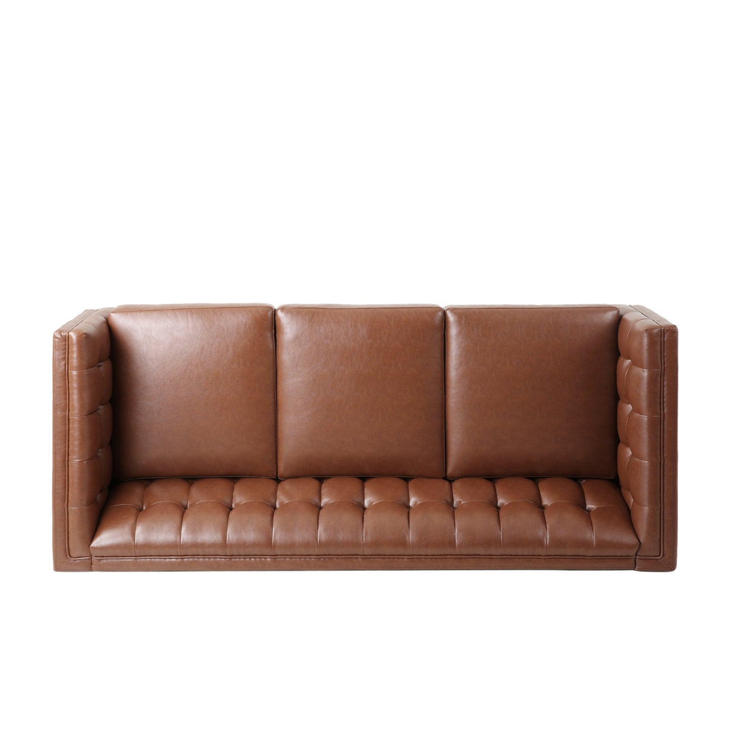 Mirod Comfy 3-seat Sofa with Tufted Back , Modern for Living Room