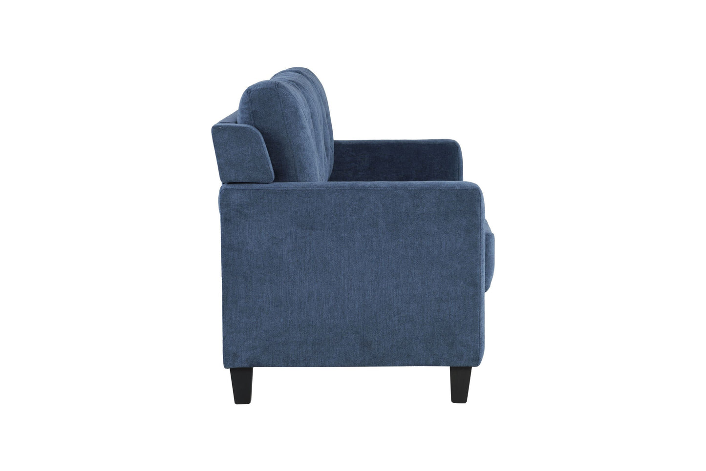 Horatio Navy Chenille 3 Seater Sofa