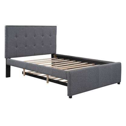 Ulpholstery Bed (Trundle and Rails)