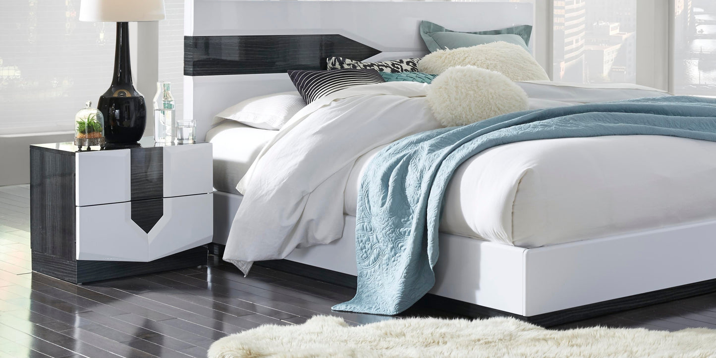 VIOS ZEBRA WHITE HG NIGHTSTAND