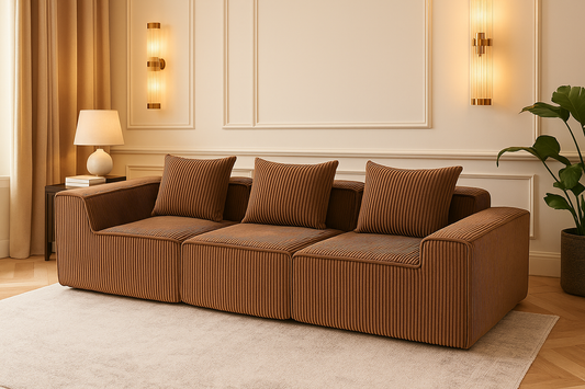 Multi person modular compression sofa that can be freely combined-33005-3