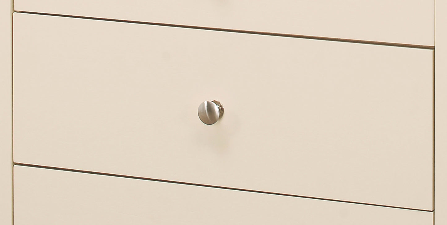 Charming Casual Nightstand In Beige