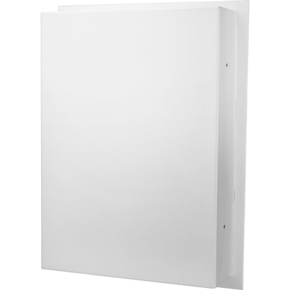 White Biometric Wall Safe