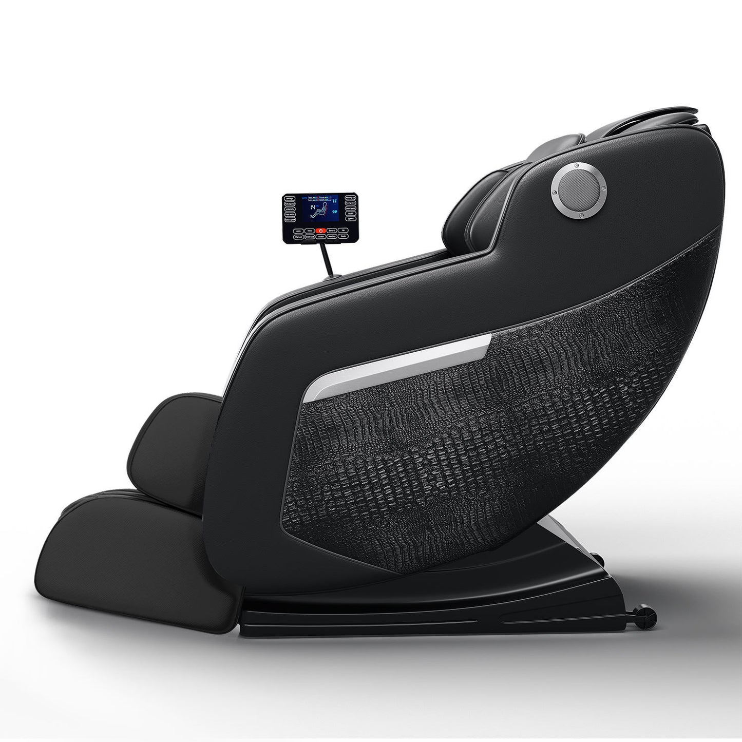 Massage Chair,Full Body Zero Gravity Recliner with Bluetooth, Hip Heating, Foot Massage and Air Massage System for Home Office, for mom/dad (Black)