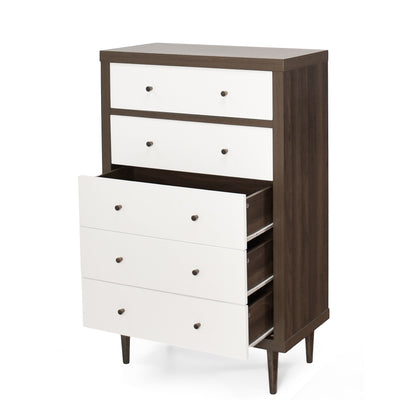 NORDIC 5-DRAWER CHEST