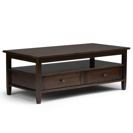 Warm Shaker - Coffee Table - Tobacco Brown
