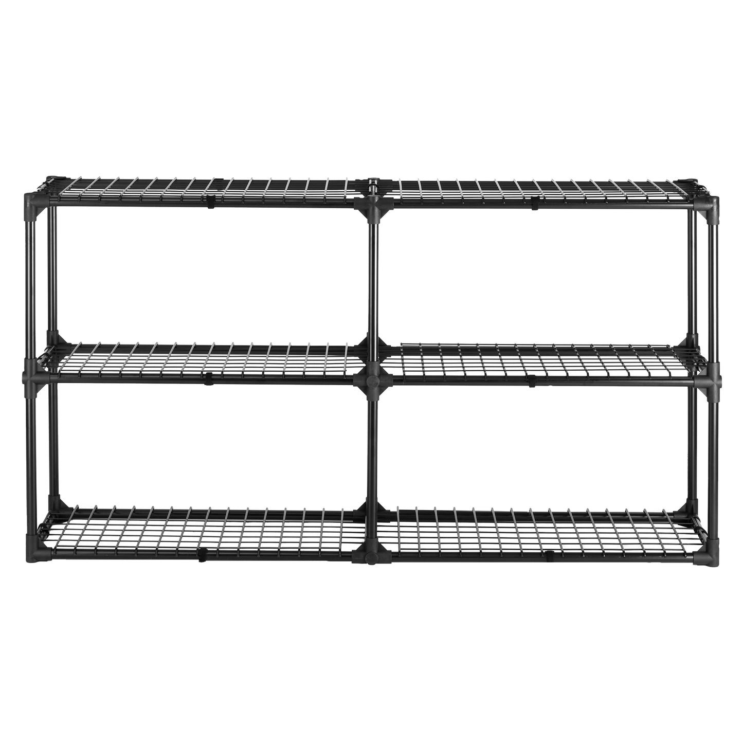 3-SHELF WIRE RACK WITH COVER(2PACK)