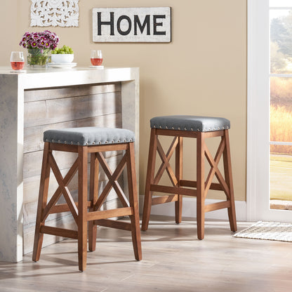 SADDLE BARSTOOL