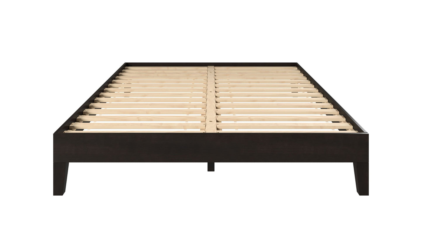 Nix - Queen Platform Bed - Black