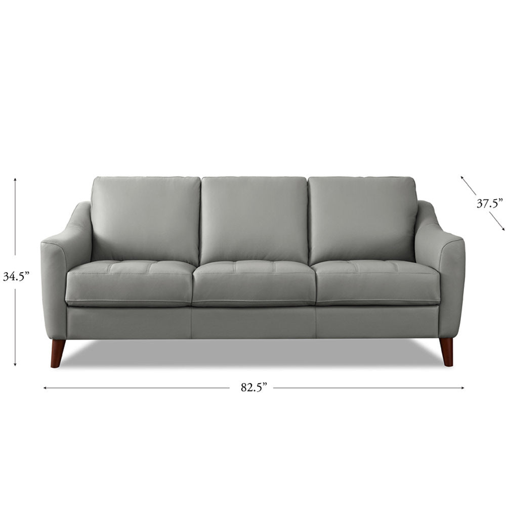 Ersa Leather Sofa