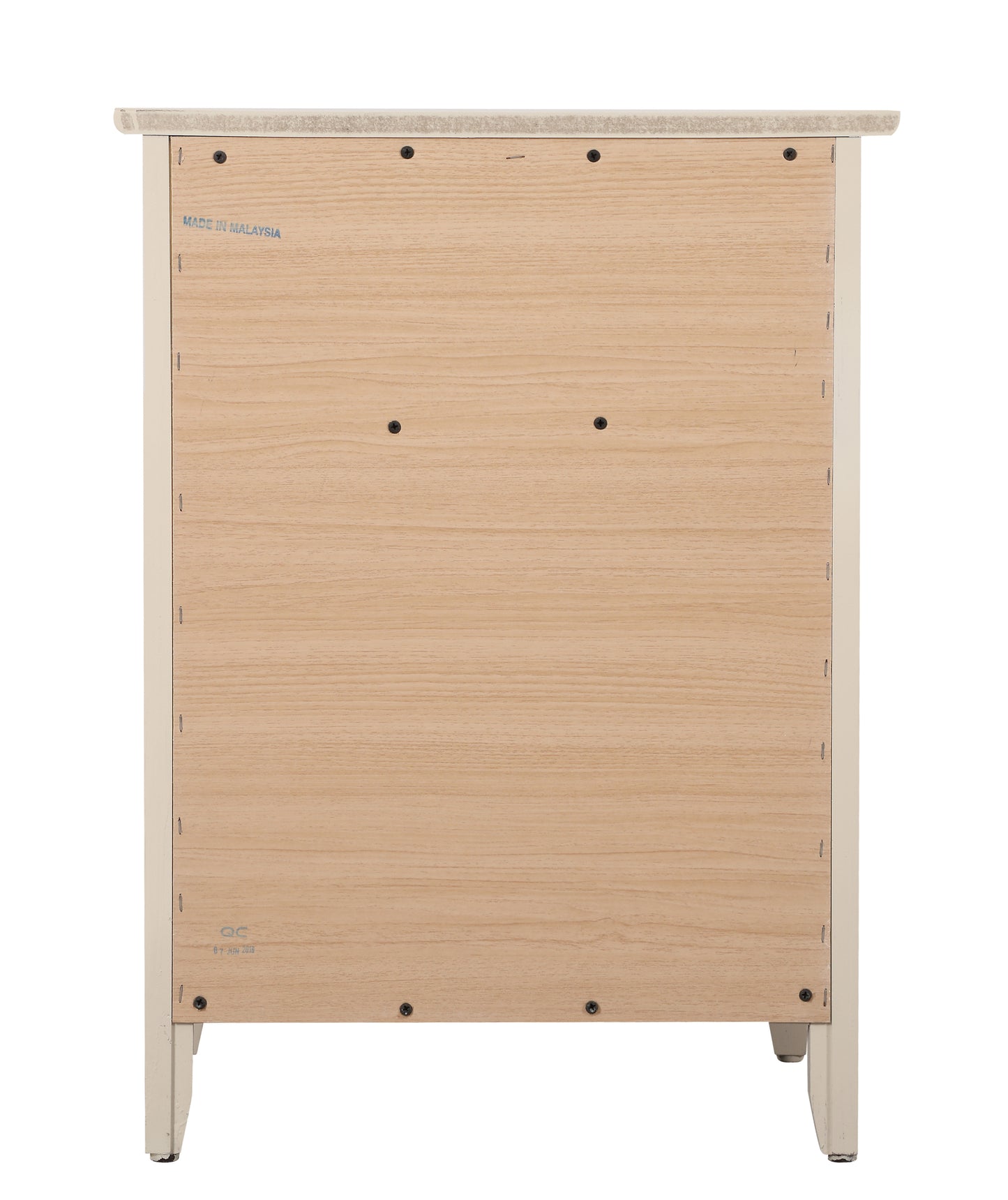 Charming Transitional Nightstand In Beige